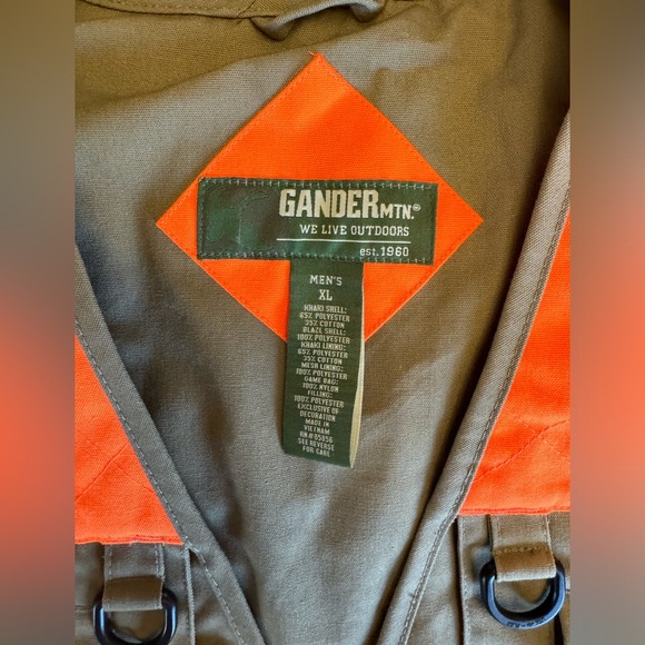 Gander Mountain Upland Hunting Vest Size XL - Picture 2 of 4